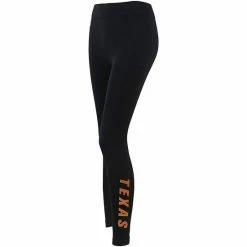Best deal ✨ Unbranded 👩 Women's ZooZatz Black Texas Longhorns Fleece Lined 2.0 Leggings ⌛