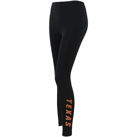 Best deal โจ Unbranded ๐ฉ Women's ZooZatz Black Texas Longhorns Fleece Lined 2.0 Leggings โ