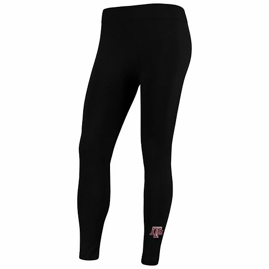 Best Pirce ๐คฉ Unbranded ๐ฉ Women's ZooZatz Black Texas A&M Aggies Fleece Leggings ๐