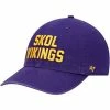 Deals 🧨 Unbranded Men's '47 Purple Minnesota Vikings Clean Up Script Adjustable Hat 🛒