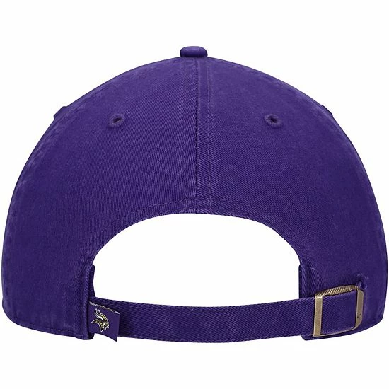 Deals ๐งจ Unbranded Men's '47 Purple Minnesota Vikings Clean Up Script Adjustable Hat ๐ - Image 4
