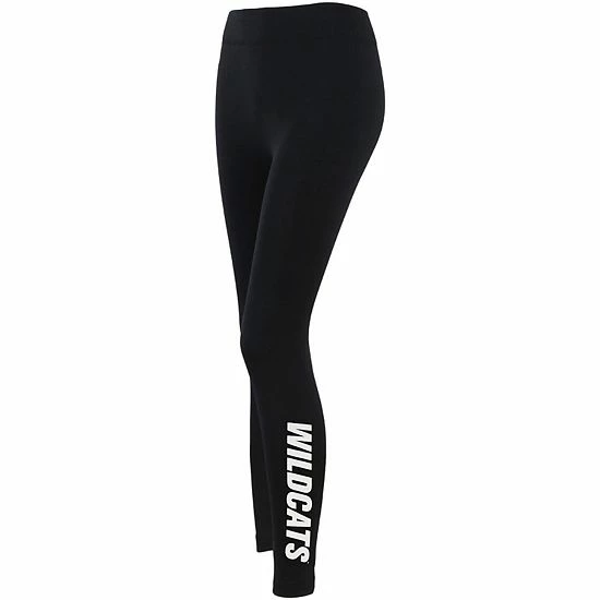 Top 10 🔥 Unbranded 👩 Women's ZooZatz Black Kansas State Wildcats Fleece Lined 2.0 Leggings 🥰