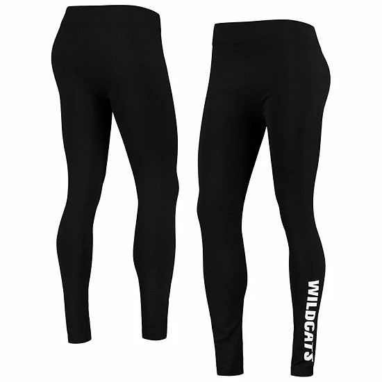 Top 10 🔥 Unbranded 👩 Women's ZooZatz Black Kansas State Wildcats Fleece Lined 2.0 Leggings 🥰 - Image 2