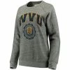 Best deal 🔥 Unbranded 👩 Women's Pressbox Heathered Gray West Virginia Mountaineers Edith Vintage Knobi Pullover Sweatshirt 😀