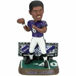 Promo 😍 Unbranded FOCO Lamar Jackson Baltimore Ravens Scoreboard Bobblehead 🌟