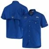 Best deal 🧨 Unbranded Florida Gators Columbia PFG Bonehead Short Sleeve 👕 Shirt - Royal 🥰