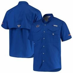 Best deal 🧨 Unbranded Florida Gators Columbia PFG Bonehead Short Sleeve 👕 Shirt - Royal 🥰