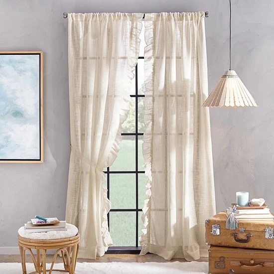 Best deal 💯 Unbranded Arabella Flippable Linen Curtain Panels 🎉 - Image 4