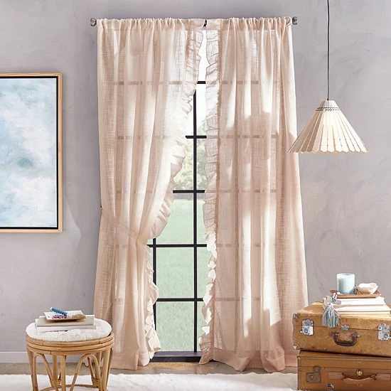 Best deal 💯 Unbranded Arabella Flippable Linen Curtain Panels 🎉 - Image 5