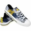 Discount 🤩 Unbranded 👩 Women's Michigan Wolverines Tie-Dye Canvas 👟 Shoe 🎉