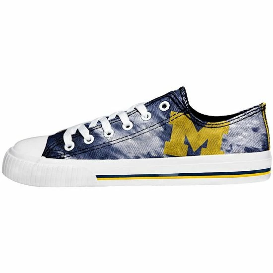 Discount 🤩 Unbranded 👩 Women's Michigan Wolverines Tie-Dye Canvas 👟 Shoe 🎉 - Image 3