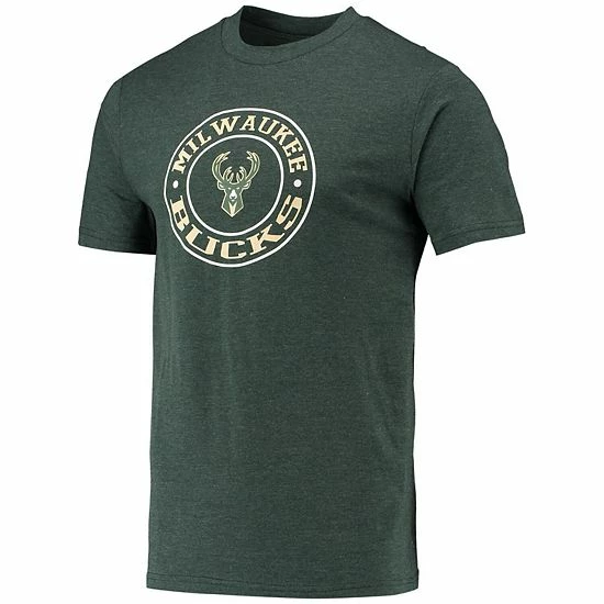 New 🧨 Unbranded Men's Concepts Sport Black/Hunter Green Milwaukee Bucks T-Shirt & Shorts Sleep Set ❤️ - Image 3