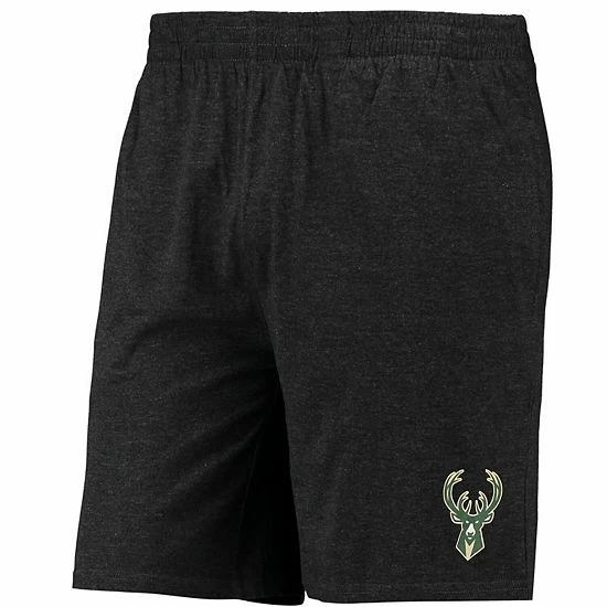 New 🧨 Unbranded Men's Concepts Sport Black/Hunter Green Milwaukee Bucks T-Shirt & Shorts Sleep Set ❤️ - Image 5