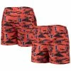 Wholesale 😍 Unbranded Men's FOCO Orange Illinois Fighting Illini Island Palm Swim Trunks 😉