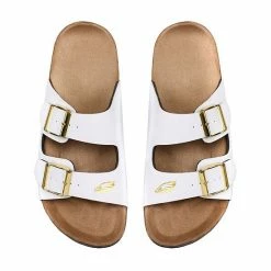Promo 🔥 Unbranded 👩 Women's FOCO Philadelphia Eagles Double-Buckle 🩴 Sandals ✨