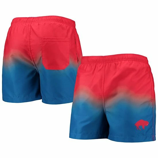 Top 10 ๐งจ Unbranded Men's FOCO Red/Royal Buffalo Bills Retro Dip-Dye Swim Shorts ๐ฅ