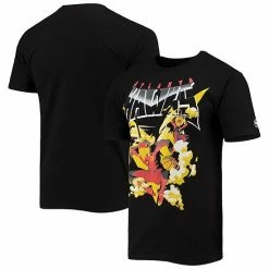 Best Pirce 👍 Unbranded Men's NBA X McFlyy Black Atlanta Hawks Identify Artist Series T-Shirt 👏