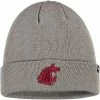 Deals ✔️ Unbranded Men's '47 Gray Washington State Cougars Raised Cuffed Knit Hat ✔️
