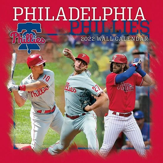 Flash Sale โญ Unbranded Philadelphia Phillies 2022 Wall Calendar ๐