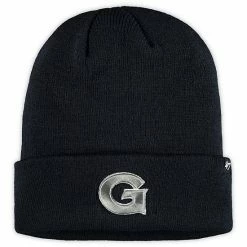 Budget 🔥 Unbranded Men's '47 Navy Georgetown Hoyas Raised Cuffed Knit Hat 🎁