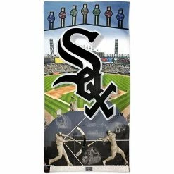 Budget ❤️ Unbranded WinCraft Chicago White Sox 30" X 60" Ballpark Spectra Beach Towel 🎁