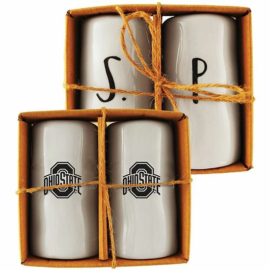 Cheapest 🎁 Unbranded Ohio State Buckeyes Artisan Salt & Pepper Shakers 🌟