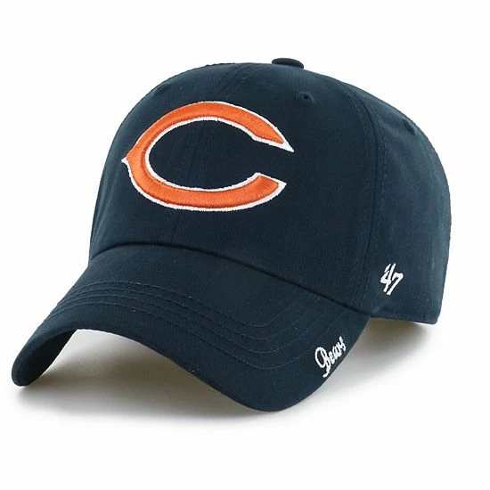 Brand new ๐ฅฐ Unbranded ๐ฉ Women's '47 Navy Chicago Bears Miata Clean Up Primary Adjustable Hat โค๏ธ - Image 2