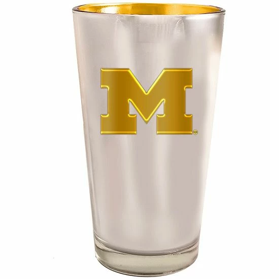 Best deal ๐ Unbranded Michigan Wolverines 16oz. Electroplated Pint Glass ๐คฉ