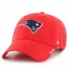 Cheapest 😀 Unbranded 👩 Women's '47 Red New England Patriots Miata Clean Up Secondary Adjustable Hat 🎉