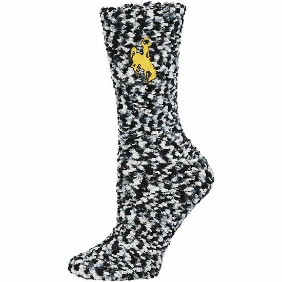 Wholesale ๐ Unbranded ๐ฉ Women's ZooZatz Wyoming Cowboys Marled Fuzzy ๐งฆ Socks ๐ฅฐ