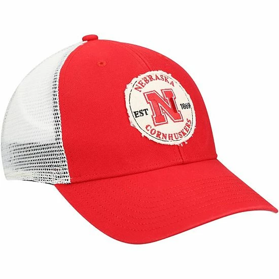 Brand new ๐งจ Unbranded Men's '47 Scarlet Nebraska Huskers Howell MVP Trucker Snapback Hat ๐ - Image 3