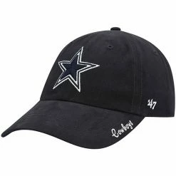 Flash Sale ⌛ Unbranded 👩 Women's '47 Navy Dallas Cowboys Miata Clean Up Adjustable Hat 😍
