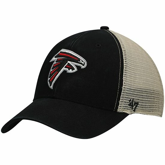 New 🥰 Unbranded Men's '47 Black Atlanta Falcons Flagship MVP Snapback Hat ❤️