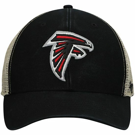 New 🥰 Unbranded Men's '47 Black Atlanta Falcons Flagship MVP Snapback Hat ❤️ - Image 3