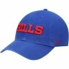 Coupon 🤩 Unbranded Men's '47 Royal Buffalo Bills Clean Up Script Adjustable Hat ✔️
