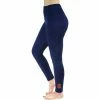Best Pirce 👏 Unbranded 👩 Women's ZooZatz Navy Syracuse Orange Fleece Leggings 🎉
