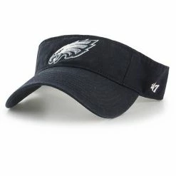 Best deal ⭐ Unbranded Men's '47 Black Philadelphia Eagles Clean Up Visor 🥰