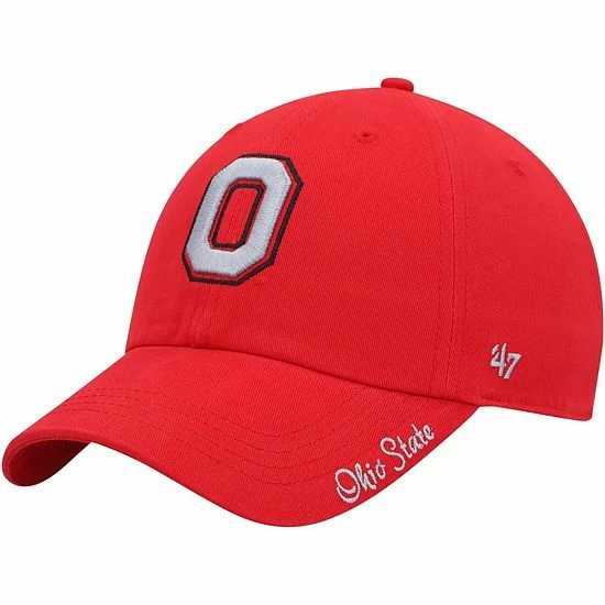 Budget ๐ Unbranded ๐ฉ Women's '47 Scarlet Ohio State Buckeyes Miata Clean Up Adjustable Hat ๐คฉ