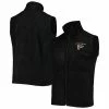 Hot Sale 🌟 Unbranded Men's Black Atlanta Falcons Houston Fleece Full-Zip Vest 💯