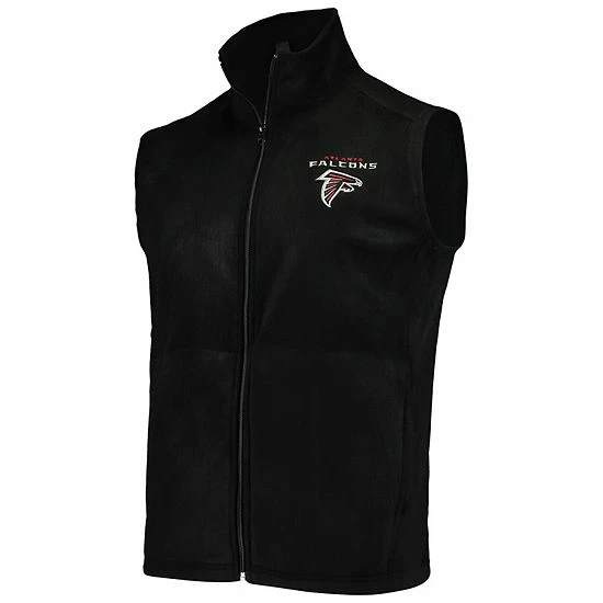 Hot Sale ๐ Unbranded Men's Black Atlanta Falcons Houston Fleece Full-Zip Vest ๐ฏ - Image 3