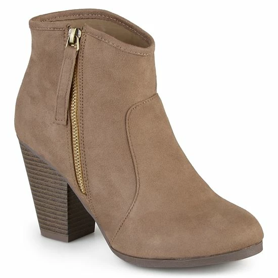 Outlet โจ Unbranded Journee Collection Link ๐ฉ Women's Ankle ๐ฅพ Boots Taupe ๐
