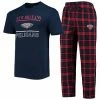 Brand new 🔥 Unbranded Men's Concepts Sport Navy/Red New Orleans Pelicans Lodge T-Shirt & Pants Set 🥰