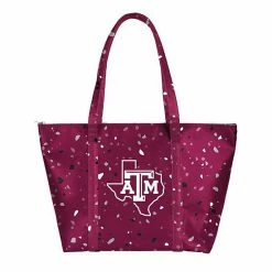 Wholesale 😉 Unbranded 👩 Women's Texas A&M Aggies Terazzo Weekender Tote Bag ⌛