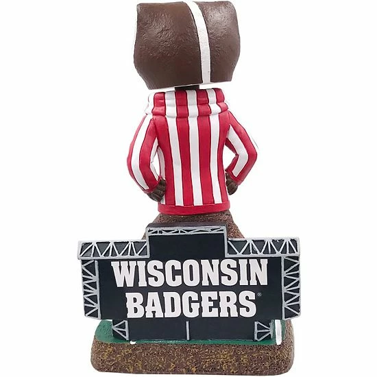 Best deal ๐ฅฐ Unbranded FOCO Wisconsin Badgers Mascot Scoreboard Bobblehead ๐ - Image 3