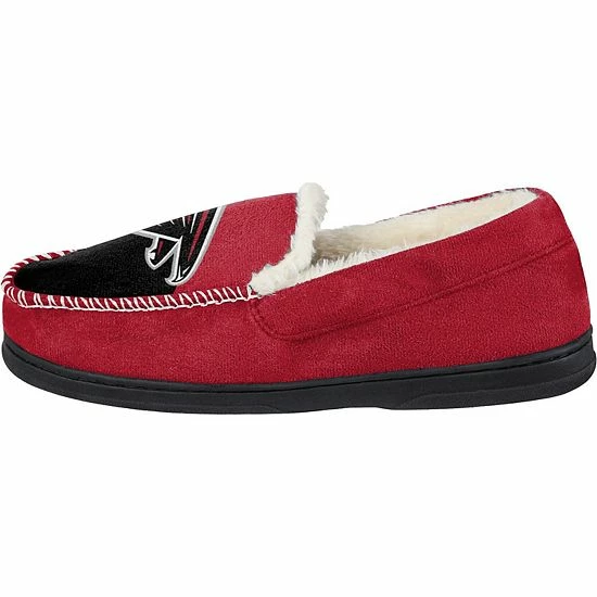 Top 10 🥰 Unbranded Men's FOCO Atlanta Falcons Colorblock Moccasin Slippers 🤩 - Image 3