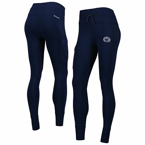 Best Pirce 😍 Unbranded 👩 Women's Columbia Navy Penn State Nittany Lions Omni-Wick Trek Leggings 🛒