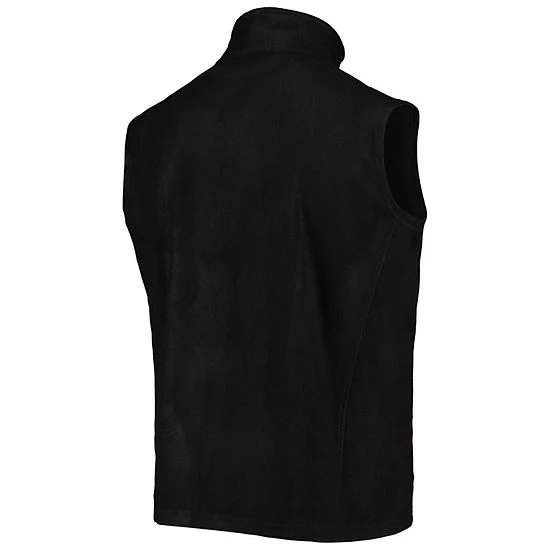 Coupon ๐งจ Unbranded Men's Black Carolina Panthers Houston Fleece Full-Zip Vest ๐ - Image 4