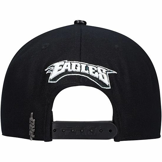 Hot Sale ✔️ Unbranded Men's Pro Standard Black/Pink Philadelphia Eagles Stars Snapback Hat 🥰 - Image 5