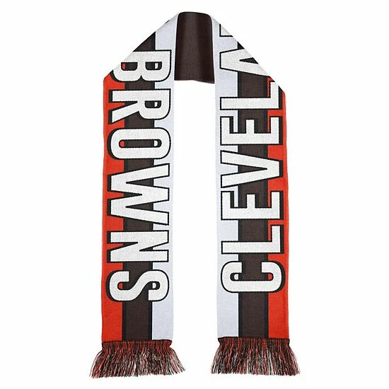 Cheap ๐ Unbranded WEAR By Erin Andrews Cleveland Browns Stripe Scarf ๐งจ