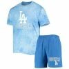 Coupon 🛒 Unbranded Men's Concepts Sport Royal Los Angeles Dodgers Billboard T-Shirt & Shorts Sleep Set ⭐